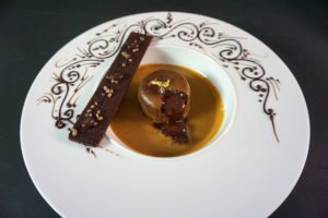 Chocolate-fondant-coffee-sauce-Gastronomicom-culinary-school-pastry